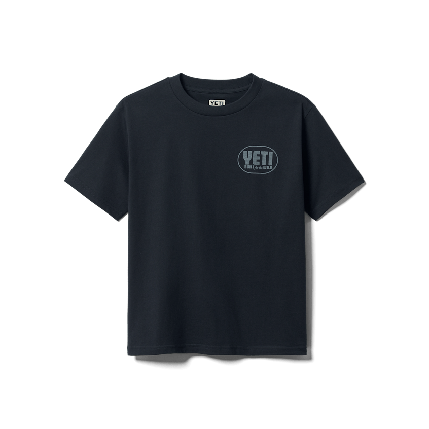 Retro Built for the Wild Kids' Short Sleeve T-Shirt