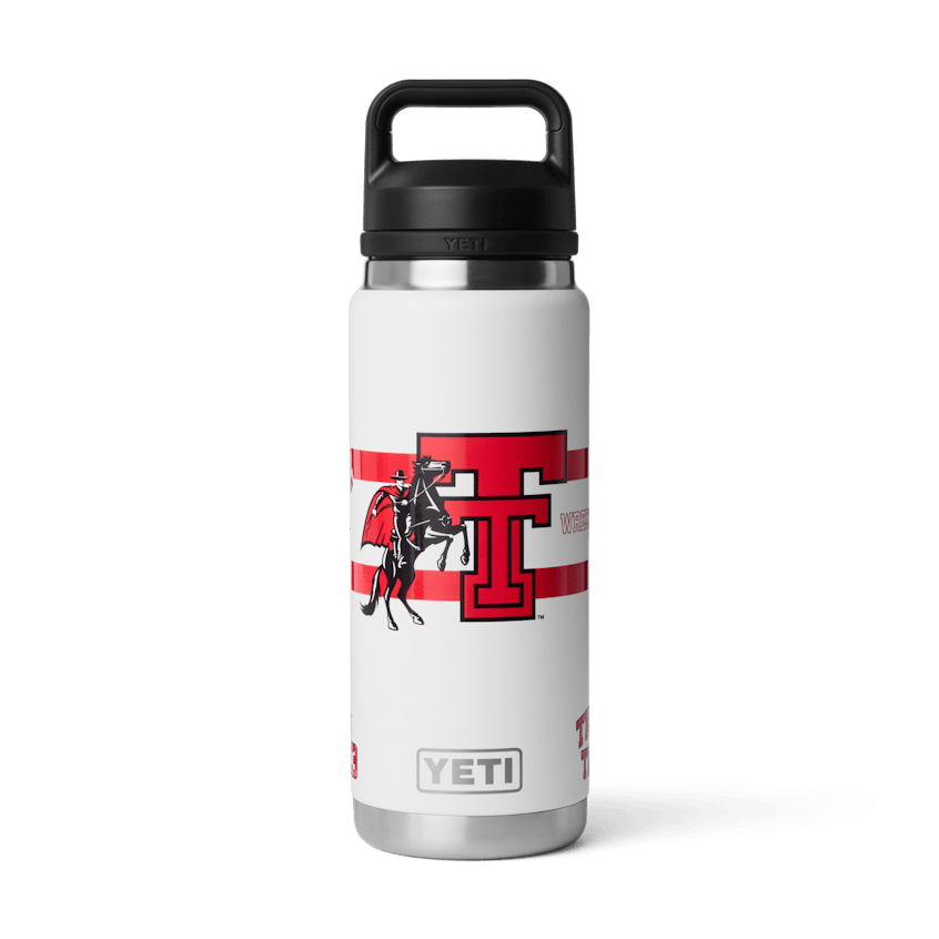 YETI x Collegiate Fandom Collection Red Raiders™ 26 oz Rambler® Water Bottle