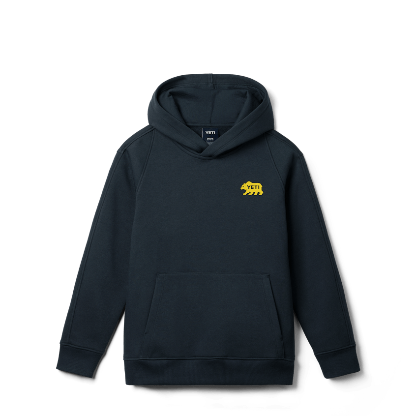 YETI® Bear Badge Kids' Fleece Hoodie
