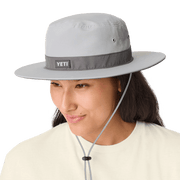 YETI® Logo Solid Gray Boonie Hat